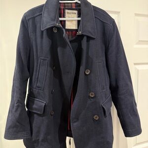 Ben Sherman Men's Navy Peacoat